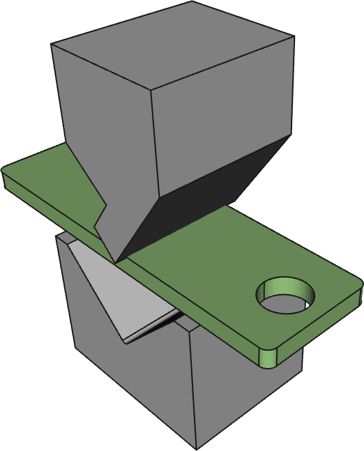 Minimum distance to holes